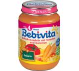 Babynahrung im Test: Schinkennudeln mit Tomaten und Karotten von Bebivita, Testberichte.de-Note: 3.4 Befriedigend
