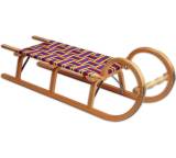 Schlitten im Test: Hörnerschlitten 115 cm mit Gurtsitz von Ress, Testberichte.de-Note: 1.3 Sehr gut