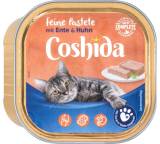 Katzenfutter im Test: Feine Pastete mit Ente & Huhn von Lidl / Coshida, Testberichte.de-Note: 2.0 Gut