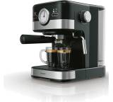 Siebträgermaschine im Test: SEM 1100 C4 von Lidl / Silvercrest, Testberichte.de-Note: ohne Endnote