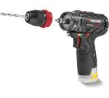 Akkuschrauber im Test: PBSPA 12 (Wechselfutter) von Lidl / Parkside Performance, Testberichte.de-Note: 1.0 Sehr gut