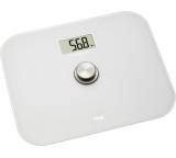 Digitale Personenwaage aus Glas ECO STEP 50.1014