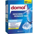 Geschirrspülmittel im Test: Geschirr-Reiniger Tabs Classic von Rossmann / Domol, Testberichte.de-Note: 2.6 Befriedigend