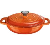 Pfanne im Test: Gusseisen-Servierpfanne von Lidl / Ernesto, Testberichte.de-Note: ohne Endnote