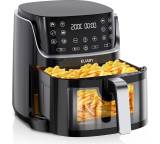 Heißluftfritteuse im Test: Heißluftfritteuse 8L von Euary, Testberichte.de-Note: 1.6 Gut