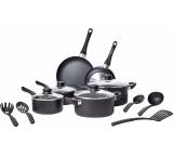 Kochtopf im Test: 15-teiliges Kochgeschirr mit Antihaftbeschichtung von AmazonBasics, Testberichte.de-Note: 1.8 Gut