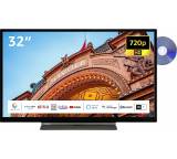 Fernseher im Test: 32WD3C63DAW von Toshiba, Testberichte.de-Note: 1.8 Gut