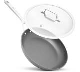 Pfanne im Test: Pfanne mit Deckel (28 cm) von TLESS, Testberichte.de-Note: 1.7 Gut