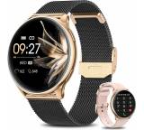 Smartwatch im Test: Smartwatch Damen 1,32“ G35 von BANLVS, Testberichte.de-Note: 1.9 Gut