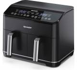 Heißluftfritteuse im Test: AF-GD82AE-B von Sharp, Testberichte.de-Note: 2.0 Gut