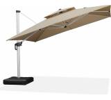 Sonnenschirm im Test: Sonnenschirm (365 x 365 cm) von Purple Leaf, Testberichte.de-Note: 1.6 Gut