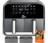 Heißluftfritteuse im Test: Doppelkammer-Heißluftfritteuse (E1905) von Uten, Testberichte.de-Note: 1.5 Sehr gut