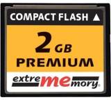 Speicherkarte im Test: CompactFlash Premium von Extrememory, Testberichte.de-Note: 2.8 Befriedigend