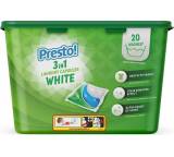 Waschmittel im Test: 3-in-1 Wäschekapseln Weiß von Amazon / Presto!, Testberichte.de-Note: 1.4 Sehr gut