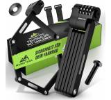 Fahrradschloss im Test: Zahlen-Faltschloss 80 cm von Munatura, Testberichte.de-Note: 1.6 Gut