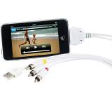 MP3-Player-Zubehör im Test: Auvisio TV- & HiFi AV-Kabel für iPod und iPhone von Pearl, Testberichte.de-Note: ohne Endnote
