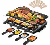 Raclette im Test: 2-in-1 Raclette Grill 8 Personen von HengBO, Testberichte.de-Note: 1.5 Sehr gut