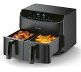 Heißluftfritteuse im Test: Doppelkammer Heißluftfritteuse 7L von Rach's Kochwerk, Testberichte.de-Note: 1.8 Gut