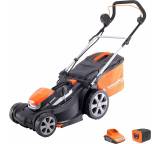 Rasenmäher im Test: LM G37A von Yard Force, Testberichte.de-Note: 2.8 Befriedigend