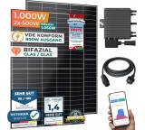 Balkonkraftwerk im Test: Balkonkraftwerk 1000W von VESKA, Testberichte.de-Note: 1.8 Gut