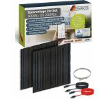 Balkonkraftwerk im Test: Solarmodul 2er Set Slim-Line 400Wp von Schwaiger, Testberichte.de-Note: ohne Endnote