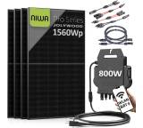 Balkonkraftwerk im Test: Balkonkraftwerk 800W/1560Wp BF von Dura Sat, Testberichte.de-Note: ohne Endnote