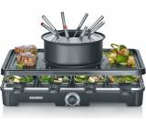 Raclette im Test: Raclette-Fondue Kombination RG 2347 von Severin, Testberichte.de-Note: 1.5 Sehr gut