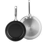 Pfanne im Test: Stainless Steel Pfannenset von KitchenAid, Testberichte.de-Note: ohne Endnote