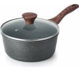 Kochtopf im Test: Antihaft-Kasserolle mit Deckel (18 cm) von Sensarte, Testberichte.de-Note: 1.3 Sehr gut