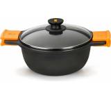 Kochtopf im Test: Efficient Hoher Kochtopf mit Glasdeckel von Bra, Testberichte.de-Note: 1,4 