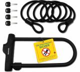 Fahrradschloss im Test: Sicherheits- Bügelschloss Novosibirsk inkl. Sicherheitskabel von Kohlburg, Testberichte.de-Note: 1.6 Gut