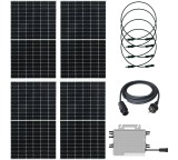 Balkonkraftwerk im Test: Balkonkraftwerk 1600W Kit von Absaar, Testberichte.de-Note: ohne Endnote