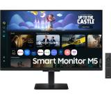 Monitor im Test: Smart Monitor M5 M50F LS27FM500EUXEN von Samsung, Testberichte.de-Note: ohne Endnote