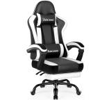 Gaming-Stuhl im Test: Gaming Stuhl mit Fußstütze von Homimaster, Testberichte.de-Note: ohne Endnote