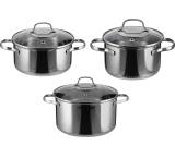 Kochtopf im Test: Topf-Set (3-teilig) von Lidl / Silvercrest, Testberichte.de-Note: ohne Endnote