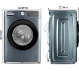 Waschmaschine im Test: CFL80-14586IM3XA von CHiQ, Testberichte.de-Note: ohne Endnote