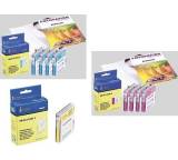 Druckerpatrone im Test: Farbpatronen iColor NP-B-1000C, M, Y von Pearl, Testberichte.de-Note: 2.4 Gut