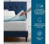 Matratzenauflage im Test: 5-Zone Gel Memory Foam Topper von Lucid, Testberichte.de-Note: 1.9 Gut