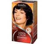 Haarfarbe im Test: Londacolor Emotion permanent color cream Dunkelkastanie 42 von Londa, Testberichte.de-Note: 3.7 Ausreichend