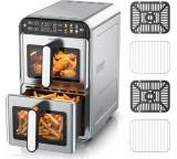 Heißluftfritteuse im Test: 11L Vertical Duo Zone Airfryer von Arendo, Testberichte.de-Note: ohne Endnote