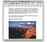 Office-Anwendung im Test: Textedit 1.5 von Apple, Testberichte.de-Note: 4.0 Ausreichend