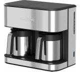 Kaffeemaschine im Test: Thermo–Doppelkaffeeautomat PC-KAD 1307 von ProfiCook, Testberichte.de-Note: ohne Endnote