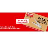 Rabatt Schere Kundenkarte