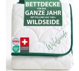 Bettdecke im Test: Ganzjahresdecke aus Wildseide temperaturregulierend von Welldora, Testberichte.de-Note: ohne Endnote