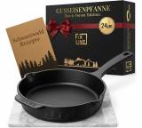 Pfanne im Test: Black Forest Gusseisen Bratpfanne von Fixline, Testberichte.de-Note: ohne Endnote