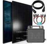 Balkonkraftwerk im Test: 920W Balkonkraftwerk, Marstek 800W Wechselrichter,  2x 460W Glas Solarmodule bifazial, komplett von Sunniva, Testberichte.de-Note: ohne Endnote