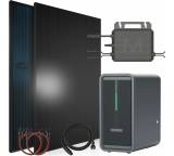 Balkonkraftwerk im Test: 920W Balkonkraftwerk mit 2,24 kWh Speicher Marstek B2500-D, 2x 460W Solarmodule bifacial , komplett von Sunniva, Testberichte.de-Note: ohne Endnote
