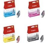 Druckerpatrone im Test: Farbpatronen CLI-8BK, -8C, -8M, -8Y von Canon, Testberichte.de-Note: 2.9 Befriedigend