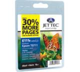 Schwarze Fremdpatrone für Epson Stylus D92 (E111B)