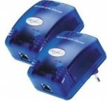 Powerline (Netzwerk über Stromnetz) im Test: MicroLink dLAN Ethernet (Starter Kit) von Devolo, Testberichte.de-Note: 1.6 Gut